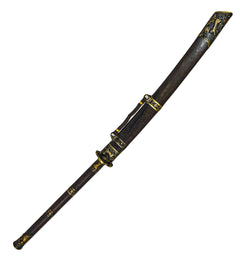 Zhan Ma Dao - High Carbon Damascus Steel - Da Dao Sword Horse Chopping Sword - 40" - Battling Blades
