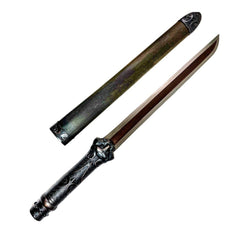 Chifu Sword- High Carbon Red Damascus Steel -Legendary Dragon Sword - 21" - Battling Blades