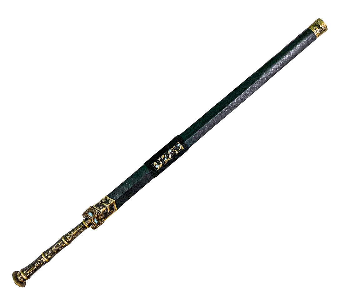 Han Jian Sword- High Carbon 1095 Steel Sword- 40"-  Straight Blade