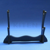 Sword Stand- Black Two Layer Wood Stand