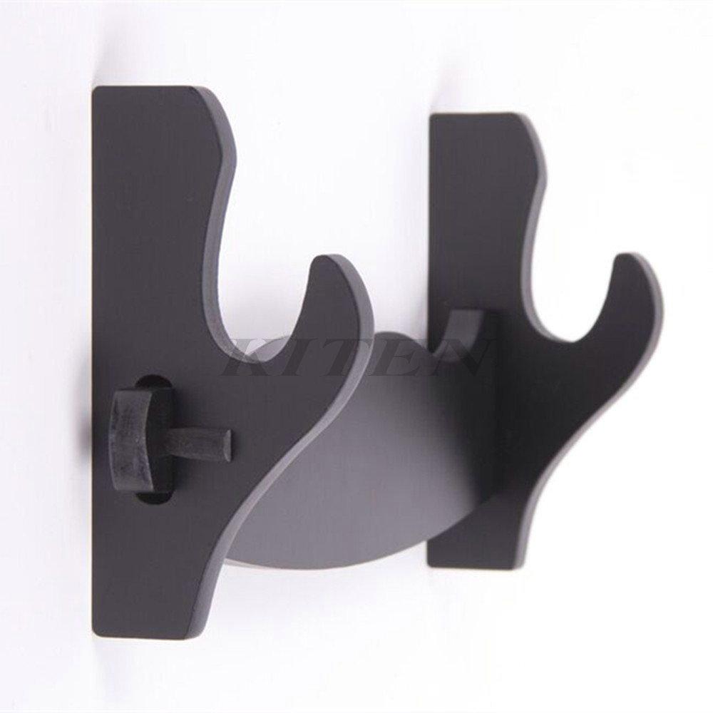 Wall Mount Sword Stand- One Layer Black - Battling Blades
