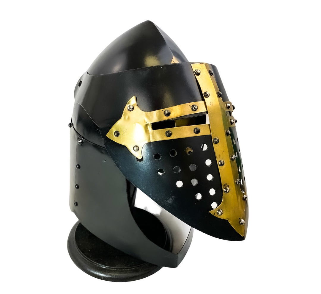 Crusader Helmet - Great Helm Helmet