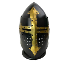 Crusader Bundle- Longsword, Helmet, Stand and More - Battling Blades