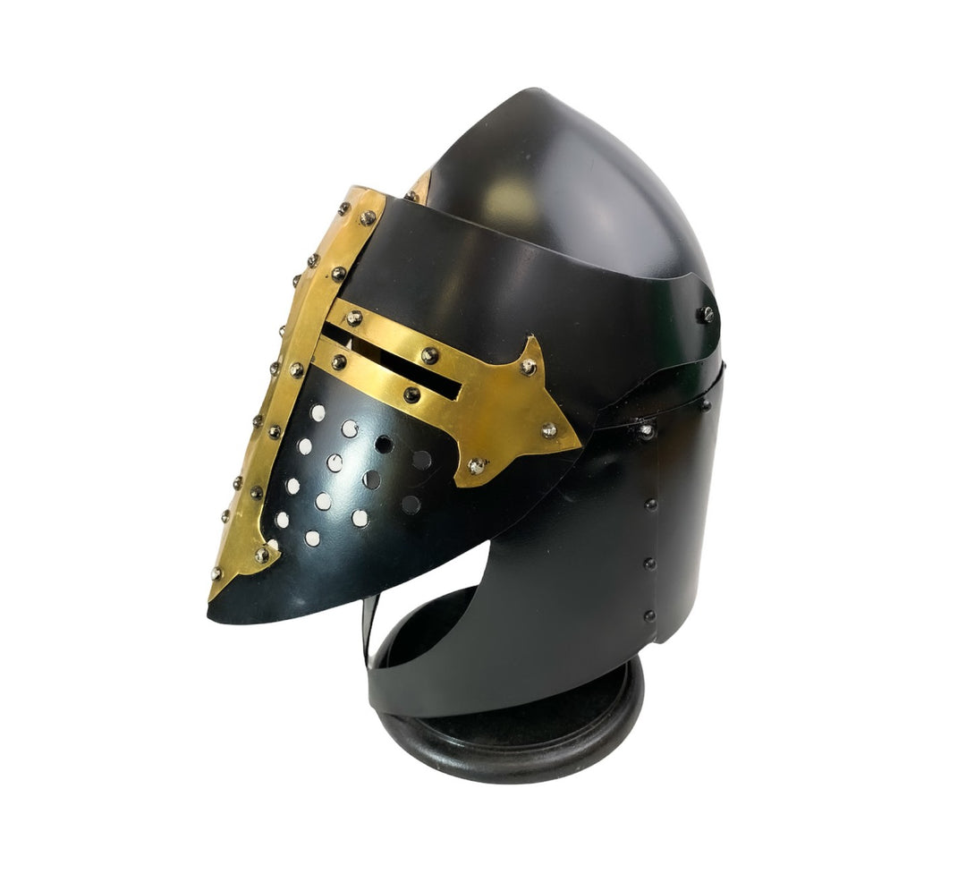 Crusader Helmet - Great Helm Helmet